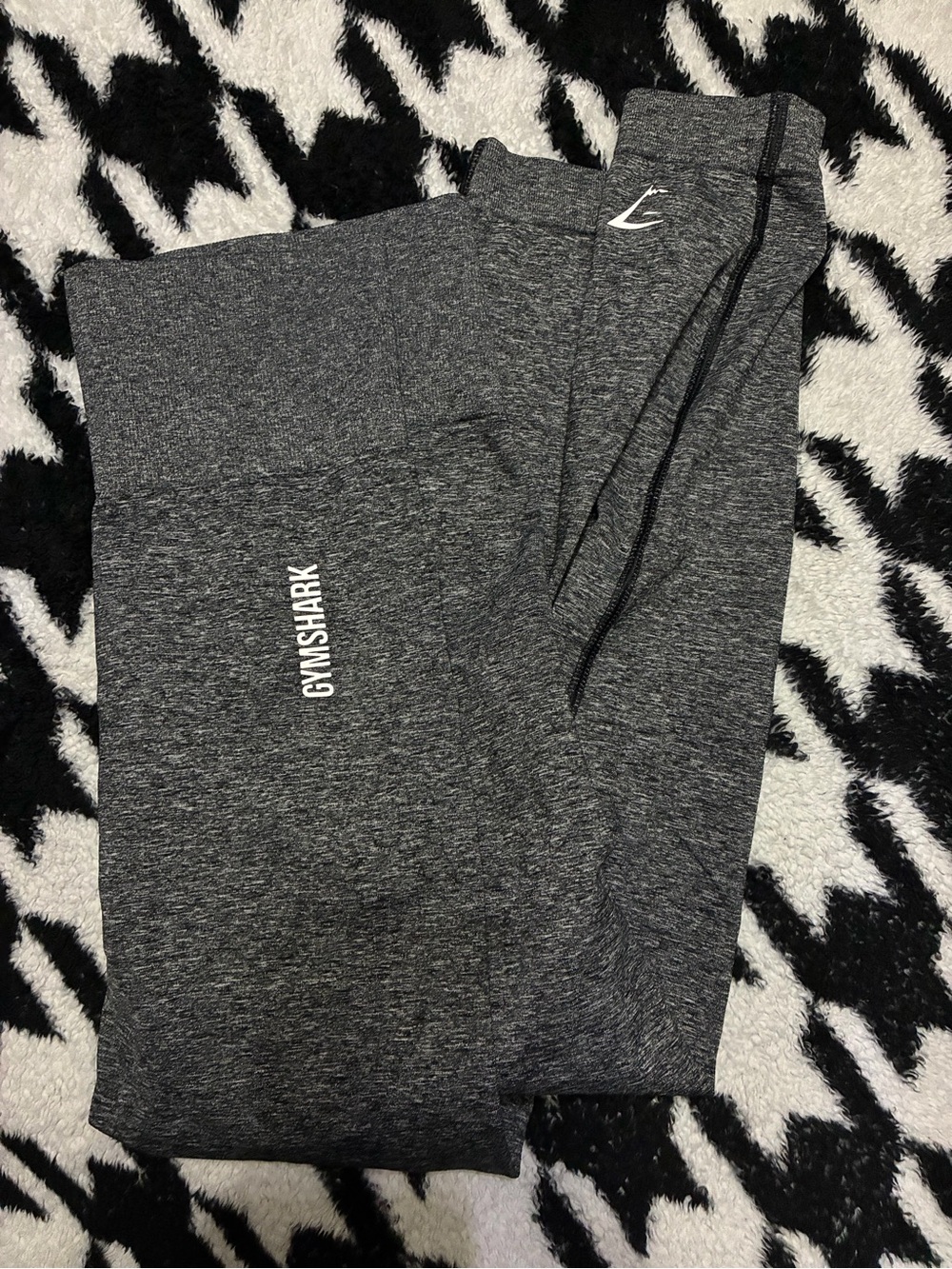 Gymshark Charcoal Gray Seamless High Waisted Leggings